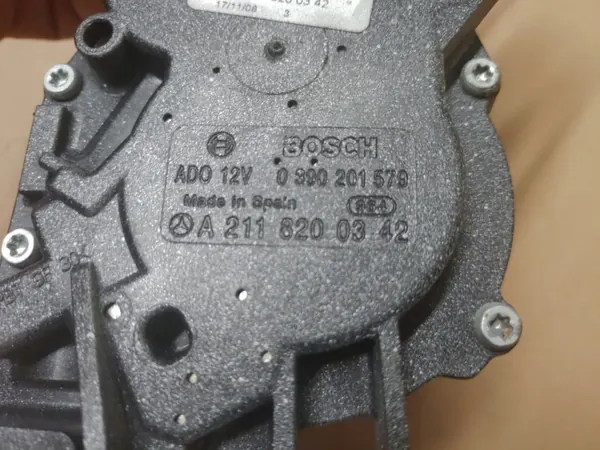 OEM vindrutetorkarmotor för Mercedes E-klass W211 - Begagnad image 5