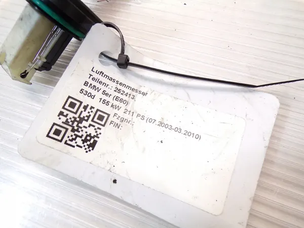 Luftmassenmesser BMW E60 E61 N52 E90 E91 5WK97502 image 5