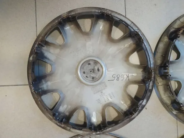 4× Enjoliveur OPEL Original 15" Argent image 10