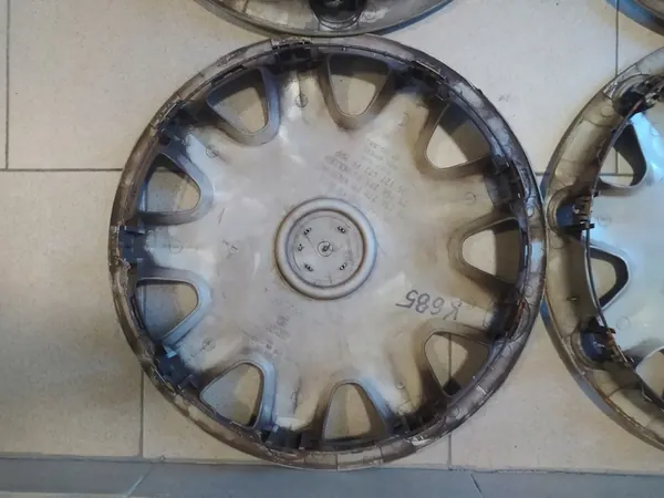 4× Enjoliveur OPEL Original 15" Argent image 8