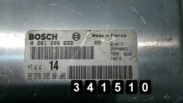 Citroen ECU OEM AM-341510 voor Xsara Picasso 1.6L image 4