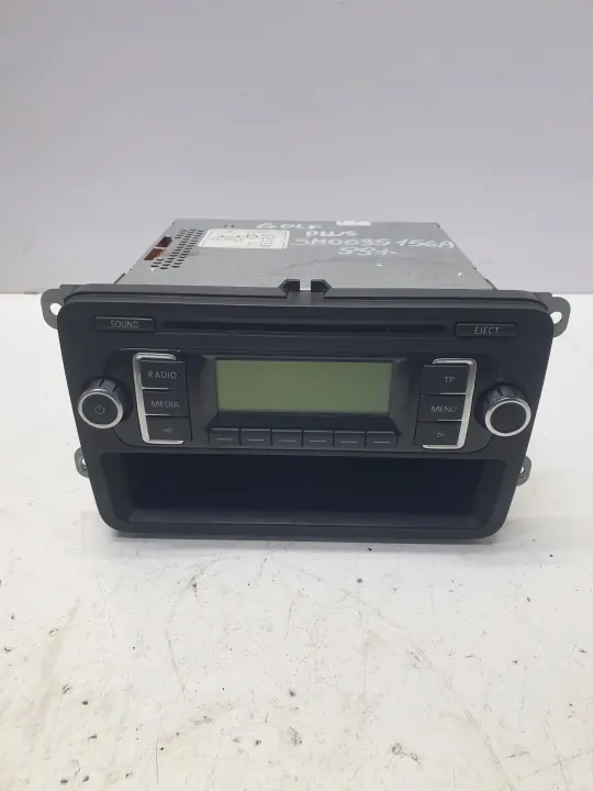 Radio usado OEM 5M0035156A para VW Golf Plus image 2