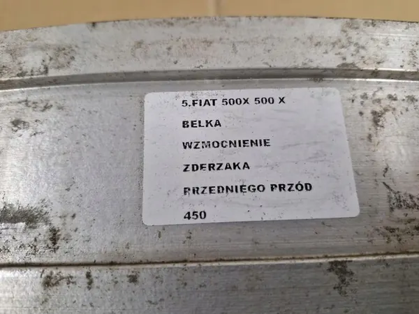 FIAT 500X Etupuskuri Vahvistus OEM FTGYHUJHTGR image 5