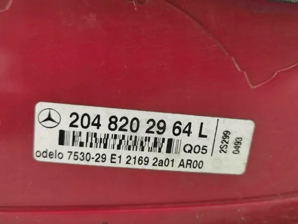 Linker achterlicht Mercedes-Benz C W204 2008 image 4