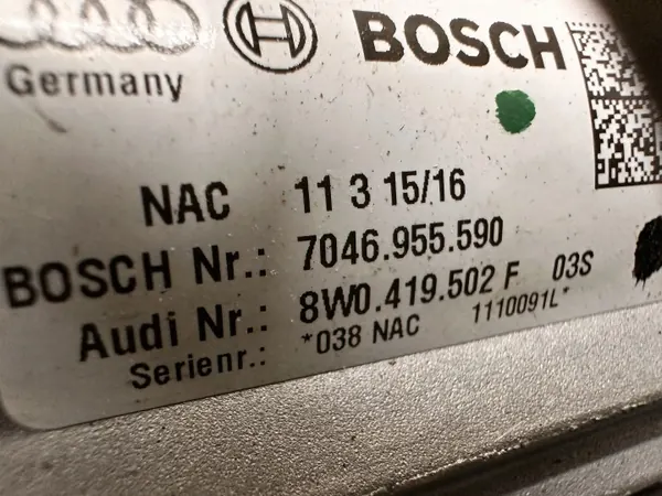 AUDI A4 B9 8W 2.0 TFSI Columna Dirección 10km image 5