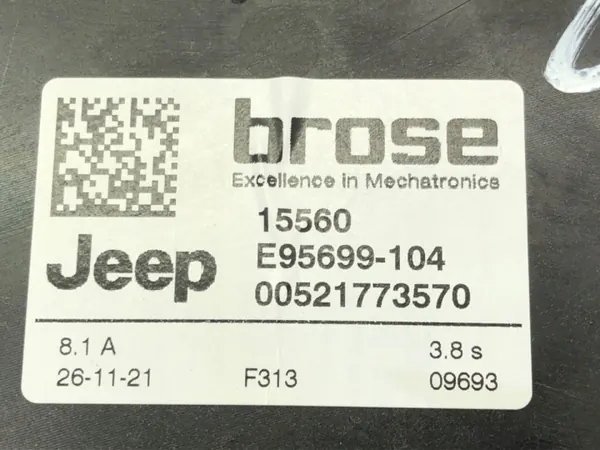 OEM 00521773570 Etuikkuna nostin vasen Jeep Compass image 5