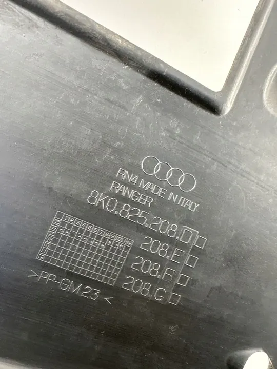 Audi A4 S4 B8 8K 2009 Sidokåpa Underrede OEM image 9