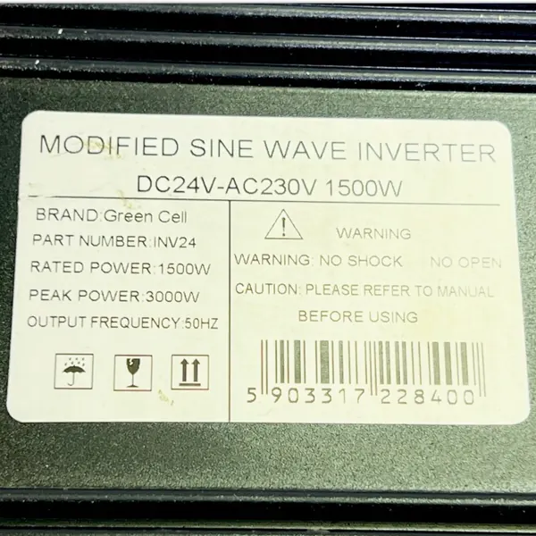 Inversor MAN INV24 24/220V - Pieza OEM usada image 2