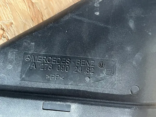 MERCEDES S-KLASSE W222 W217 LUCHTINLAATPIPE A2780902482 image 3