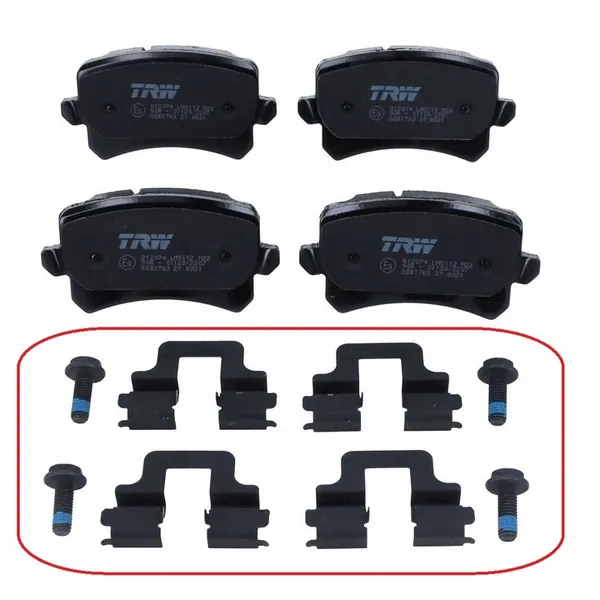 Pastillas de freno para VW Passat 05-/Tiguan GDB1763 TRW image 2