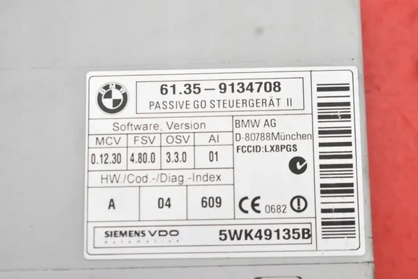 Module Passive Go 9134708 BMW E90 E91 2.0i image 2