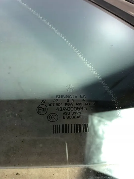 VEDAÇÃO DE JANELA DE PORTA MERCEDES S CLASS W222 A2227302000 image 6