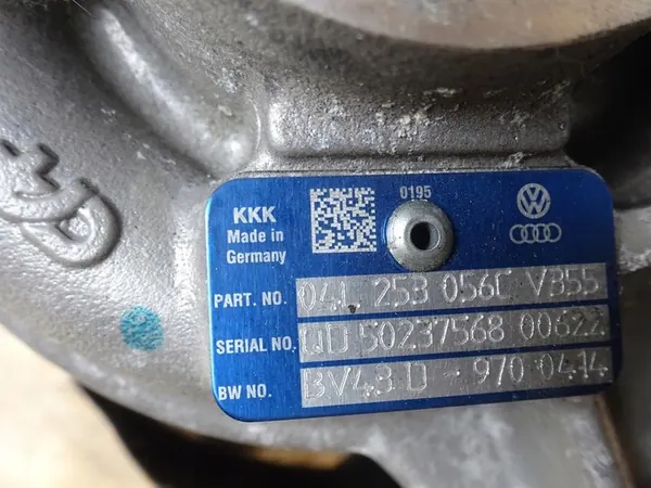 Turbokompressor AUDI A4 B8 A5 8T 2.0 TDI 04L253056C image 6