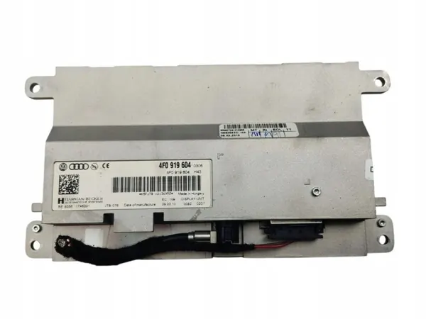 Audi A6 C6 Display OEM 4F0919604 Gebraucht 2008-2011 image 3