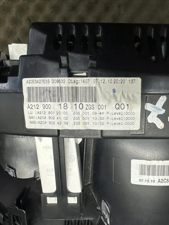 A2129001810 Mercedes-Benz W212 Mittaristo image 5