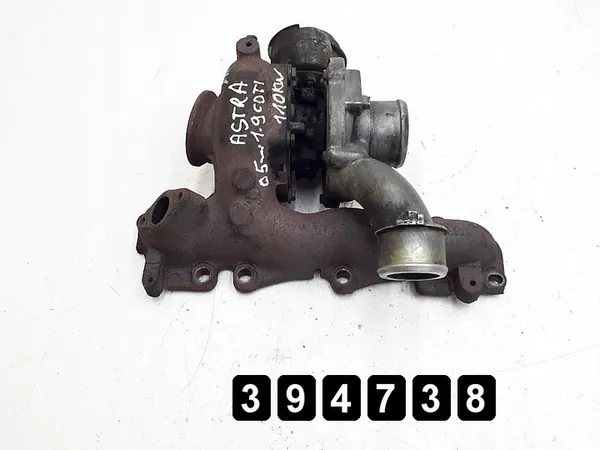 Turbochargeur Opel Astra 2005 1900cdti 110kw OEM 55196859 image 2