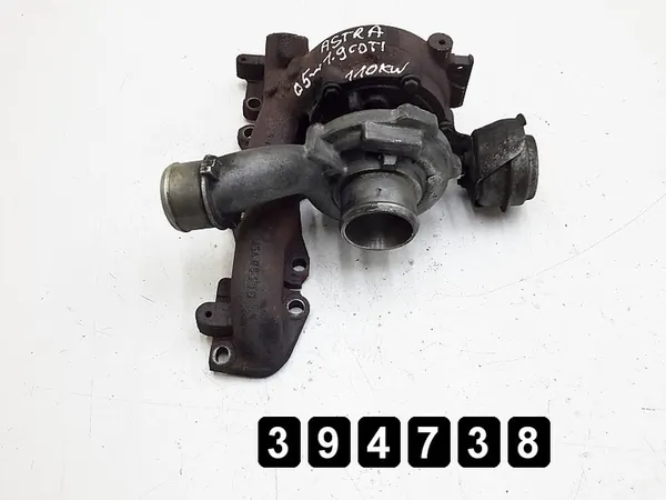 Turbochargeur Opel Astra 2005 1900cdti 110kw OEM 55196859 image 4