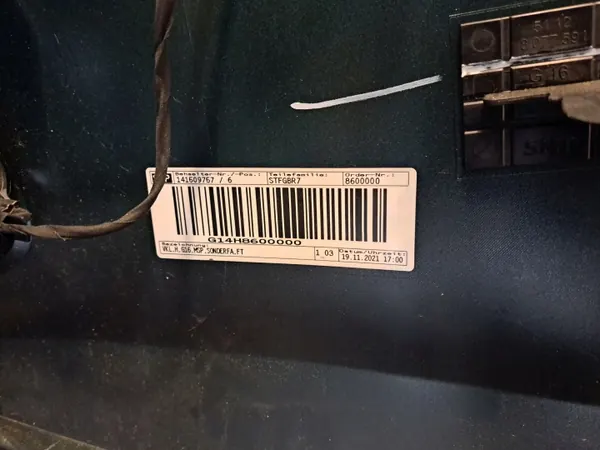 Parachoques trasero BMW OEM 3621327 para 8 M850iX image 9