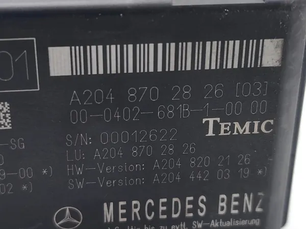Mercedes-Benz C-Class C 220 CDI Diesel OEM A2048702826 image 7