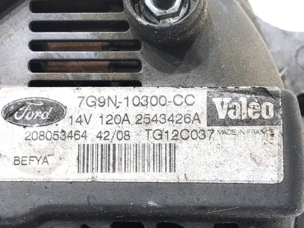 ALTERNATOR FORD MONDEO MK4 1.6 110KM 07-15 7G9N-10300-CC image 5