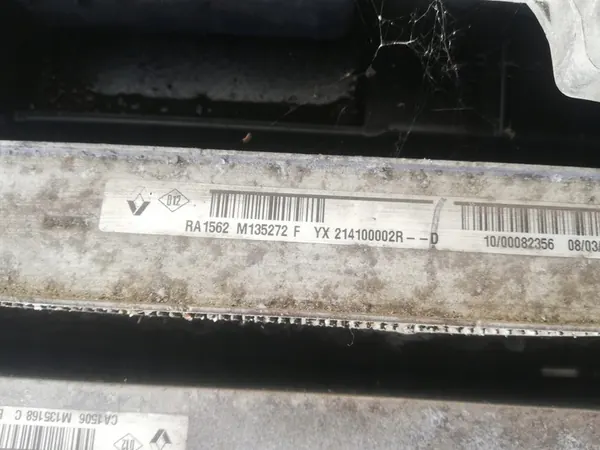 RADIADOR DE AGUA RENAULT MEGANE III 1.5 DCI 214100002R image 4