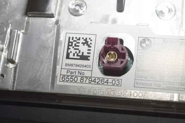 BMW I3 Navigationssystem OEM 5A0E446 - Gebraucht image 7