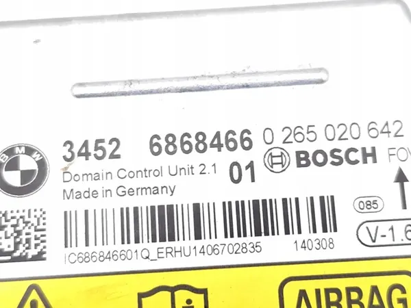 BMW Airbag Module OEM 6868466 voor X3 20d xDrive image 7