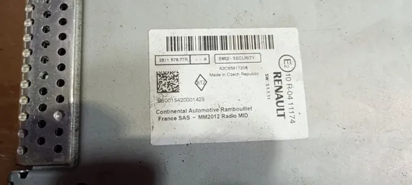 OEM 259156761R Radio Navigaatio Vivaro/Talento image 6