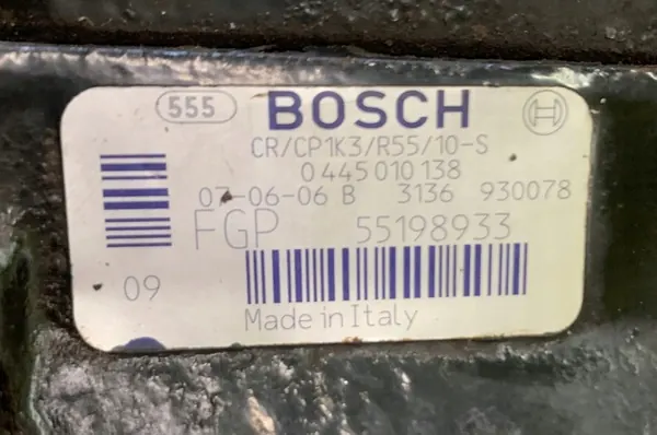 Brandstofinjectiepomp Fiat Opel 1.3 JTD CDTI 0445010138 image 5