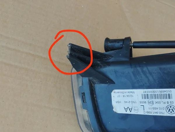 Farol Halógeno Esquerdo VW Sharan 7N0 OEM 7N0941699C image 6