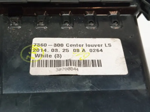 Keskimmäiset ilmanvaihtoritilät Volvo V40 II (2012-2019) OEM 5907911401078 image 4