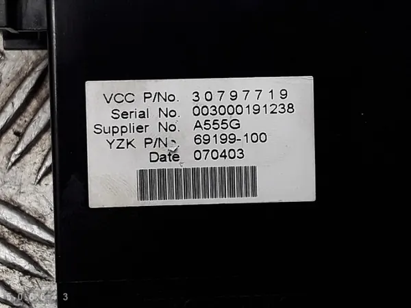 Volvo S40 näyttöruutu OEM 30797719 - Käytetty image 5