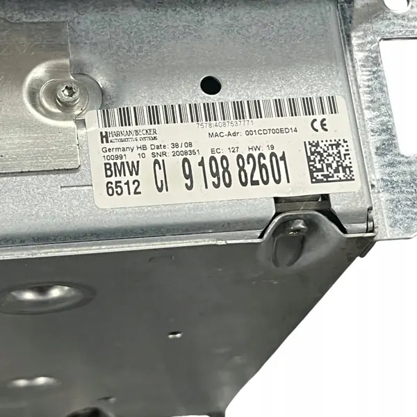 Leitor navegação CIC BMW OEM 9198826 para E90/E91/E92/E93/E84 image 7