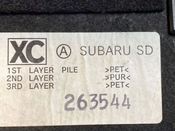 Tapis de coffre Subaru Ascent OEM 263544 - Occasion image 3