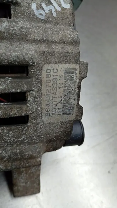 Vaihtovirtageneraattori Peugeot 206 1.4B 02R 9644927080 image 5