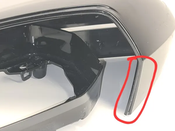 Cadre de rétroviseur gauche BMW G60 G61 G70 - OEM image 7