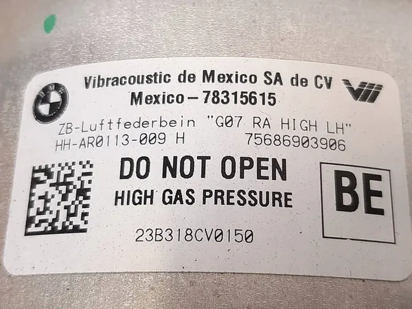 Ammortizzatore Posteriore Sinistro BMW X7 G07 5km image 2