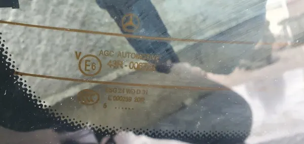 Mercedes CLA W117 Achterruit OEM SZYBA TYŁ TYLNA image 5