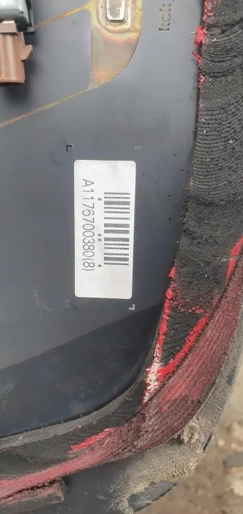 Mercedes CLA W117 Achterruit OEM SZYBA TYŁ TYLNA image 7