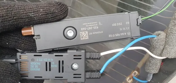 Mercedes CLA W117 Achterruit OEM SZYBA TYŁ TYLNA image 8