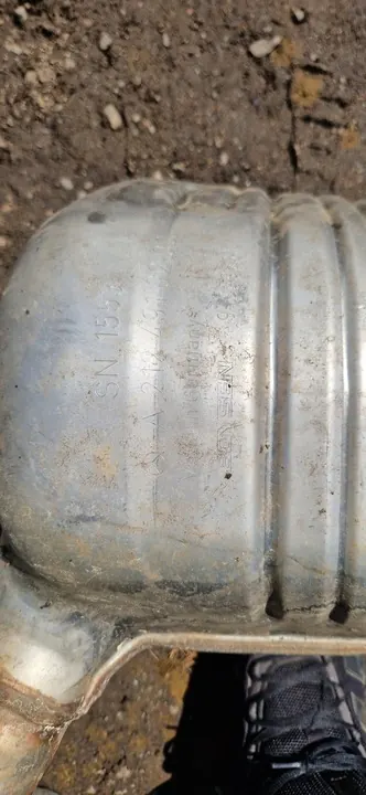 Silenciador de escape Mercedes E-Class W212 3.0 CDI image 3