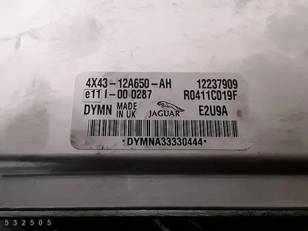 2003 Jaguar X-Type ECU 2000td 4X4312A650AH image 3