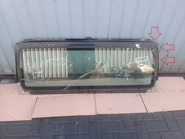 Jeep Wrangler TJ 96-06 framruta ram OEM image 2