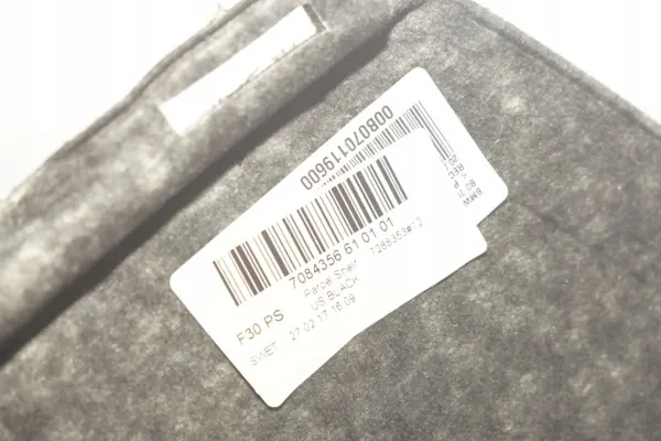 BMW 3-serie F30/F80 kofferbakplank OEM 7288361 image 5
