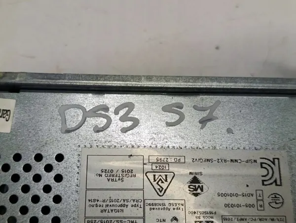 DS OEM 9817700380S7 Radio für DS3 2015-2019 image 5