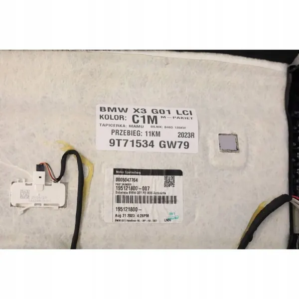 Conjunto de teto OEM 7445786MWGK para BMW X3 G01 2018-2024 image 5