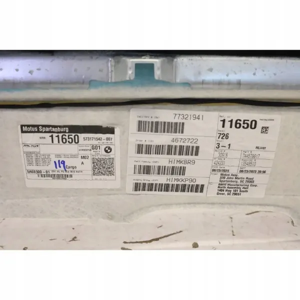 Conjunto de teto OEM 7445786MWGK para BMW X3 G01 2018-2024 image 6