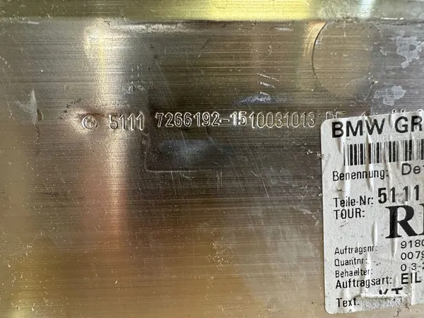 Etupuskuri BMW 3 F30 F31 F20 F21 F22 51117266192 image 4