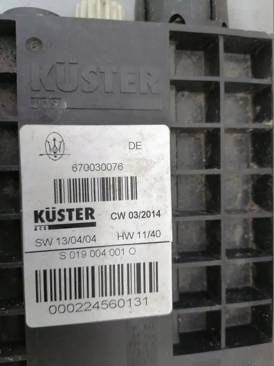 Sähköinen käsijarru OEM 670030076 Maserati Quattroporte VI:lle image 3
