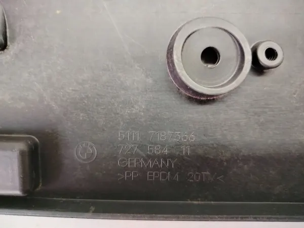 Fram för Registreringsskylt Fram BMW 7 F01 F02 F03 F04 image 3